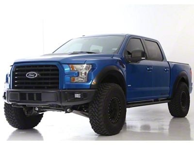 2.50-Inch Bulge Raptor Conversion Fenders with Headlight Extensions; Fiberglass (15-17 F-150, Excluding Raptor)