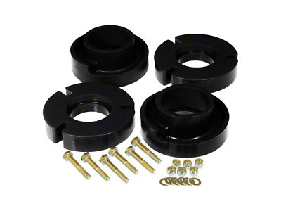 2.50-Inch Front Coil Spring Lift; Black (04-05 F-150)