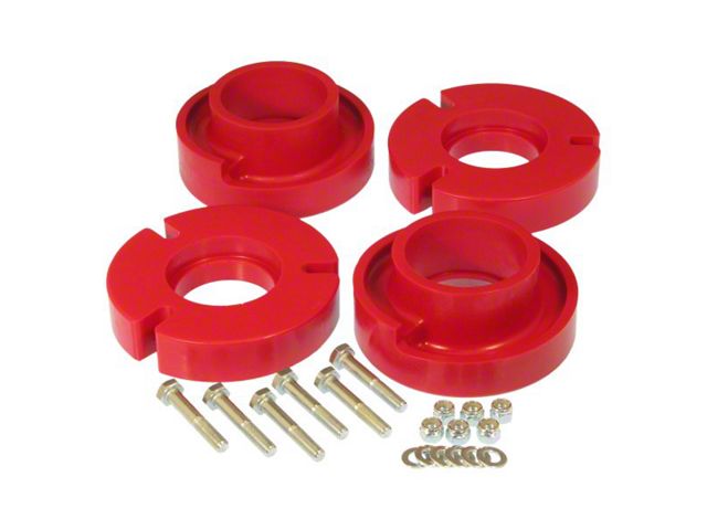 2.50-Inch Front Coil Spring Lift; Red (04-05 F-150)