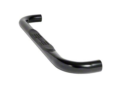 3-Inch Round UltraBlack Nerf Side Step Bars (15-26 F-150 Regular Cab)
