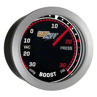 30 PSI Boost/Vacuum Gauge; Tinted (Universal; Some Adaptation May Be Required)