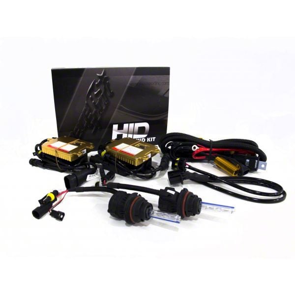 3000K HID Headlight Conversion Kit; H13 (09-14 F-150 w/ Factory Halogen Headlights)