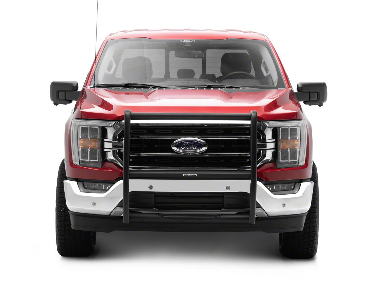 Go Rhino F-150 3100 Series StepGuard Center Grille Guard; Textured ...
