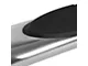 4-Inch Oval Side Step Bars; Chrome (15-24 F-150 SuperCrew)