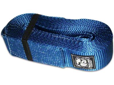 Bulldog Winch 4-Inch x 30-Foot Recovery Strap; 40,000 lb.