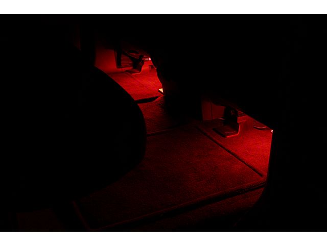 4-LED Footwell Lighting Kit; Red (09-24 F-150)