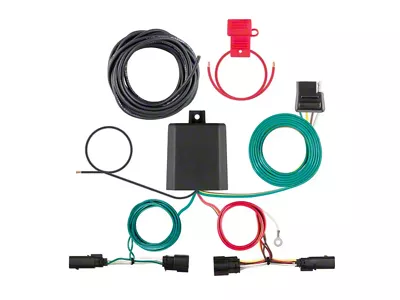 4-Way Flat Output Hitch Wiring Harness (21-25 F-150 w/ LED Tail Lights)