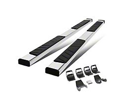 4.50-Inch Running Boards; Stainless Steel (15-25 F-150 SuperCrew)
