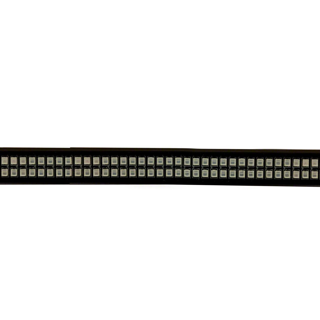 49-Inch Dual Row LED Tailgate Bar with Red Turn Signals (Universal; Some Adaptation May Be Required)