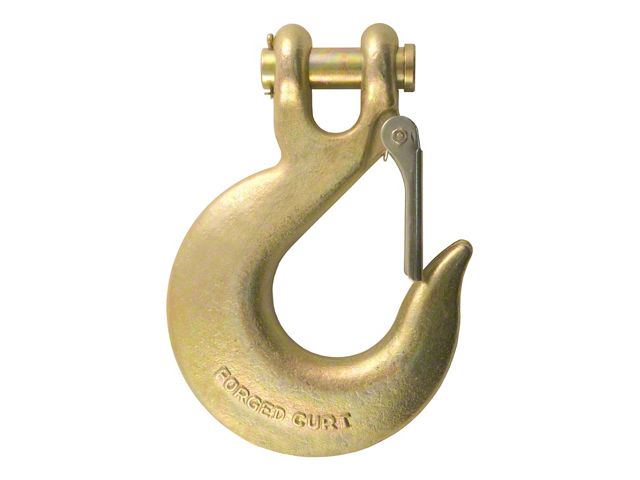 5/8-Inch Safety Latch Clevis Hook; 65,000 lb.