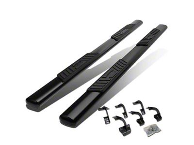 5-Inch Nerf Side Step Bars; Black (15-25 F-150 SuperCrew)