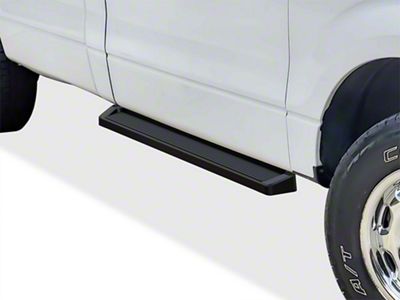 6-Inch iRunning Boards; Black (09-14 F-150 Regular Cab)