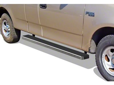 6-Inch iStep Running Boards; Hairline Silver (99-03 F-150 SuperCab)