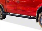 6-Inch iStep Wheel-to-Wheel Running Boards; Black (09-14 F-150 SuperCrew w/ 5-1/2-Foot Bed)