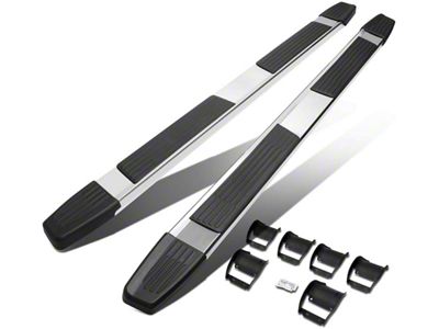 6-Inch Running Boards; Stainless Steel (15-25 F-150 SuperCab)