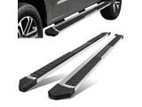 6-Inch Wide Flat Running Boards; Polished (21-26 F-150 SuperCrew)