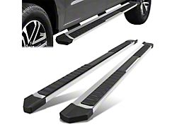 6-Inch Wide Flat Running Boards; Polished (21-25 F-150 SuperCrew)
