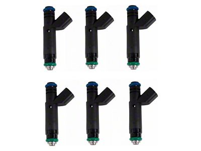 6-Piece Fuel Injector Set (1999 4.2L F-150)