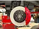 6-Piston Front Big Brake Kit with 16-Inch Slotted Rotors; Red Calipers (15-20 F-150)