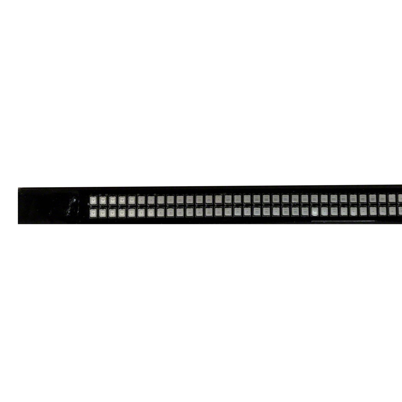 60-Inch Dual Row LED Tailgate Bar with Amber Turn Signals (Universal; Some Adaptation May Be Required)