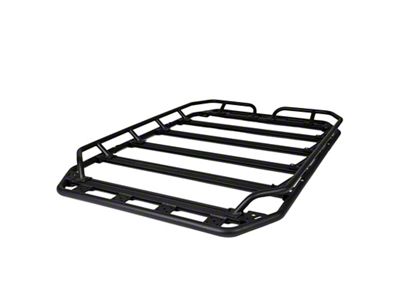 Go Rhino 60-Inch x 40-Inch Flat Platform Rack with Tri Rail Kit (Universal; Some Adaptation May Be Required)