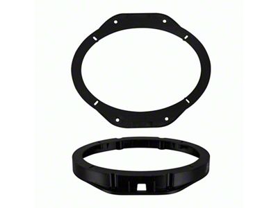 6x9-Inch Speaker Mounting Brackets; Front Door (15-20 F-150)