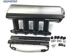 90mm Intake Manifold; Black (11-20 5.0L F-150)