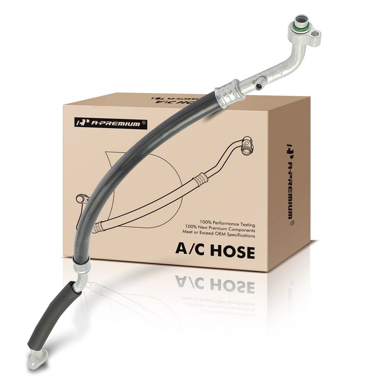 A/C Suction Line Hose Assembly For Ford F-150 2011-2014 V8 5.0L – Direct Fit