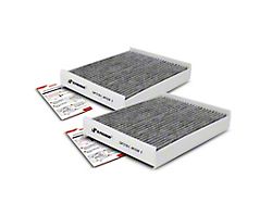 Activated Carbon Cabin Air Filter; Set of Two (15-23 F-150)