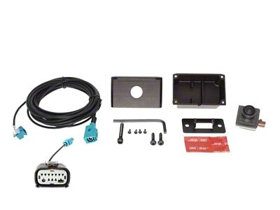 Adjustable Camera Relocation Kit with Camera (24-26 F-150 w/ 360 Surround View Camera System or Factory Tailgate Camera)