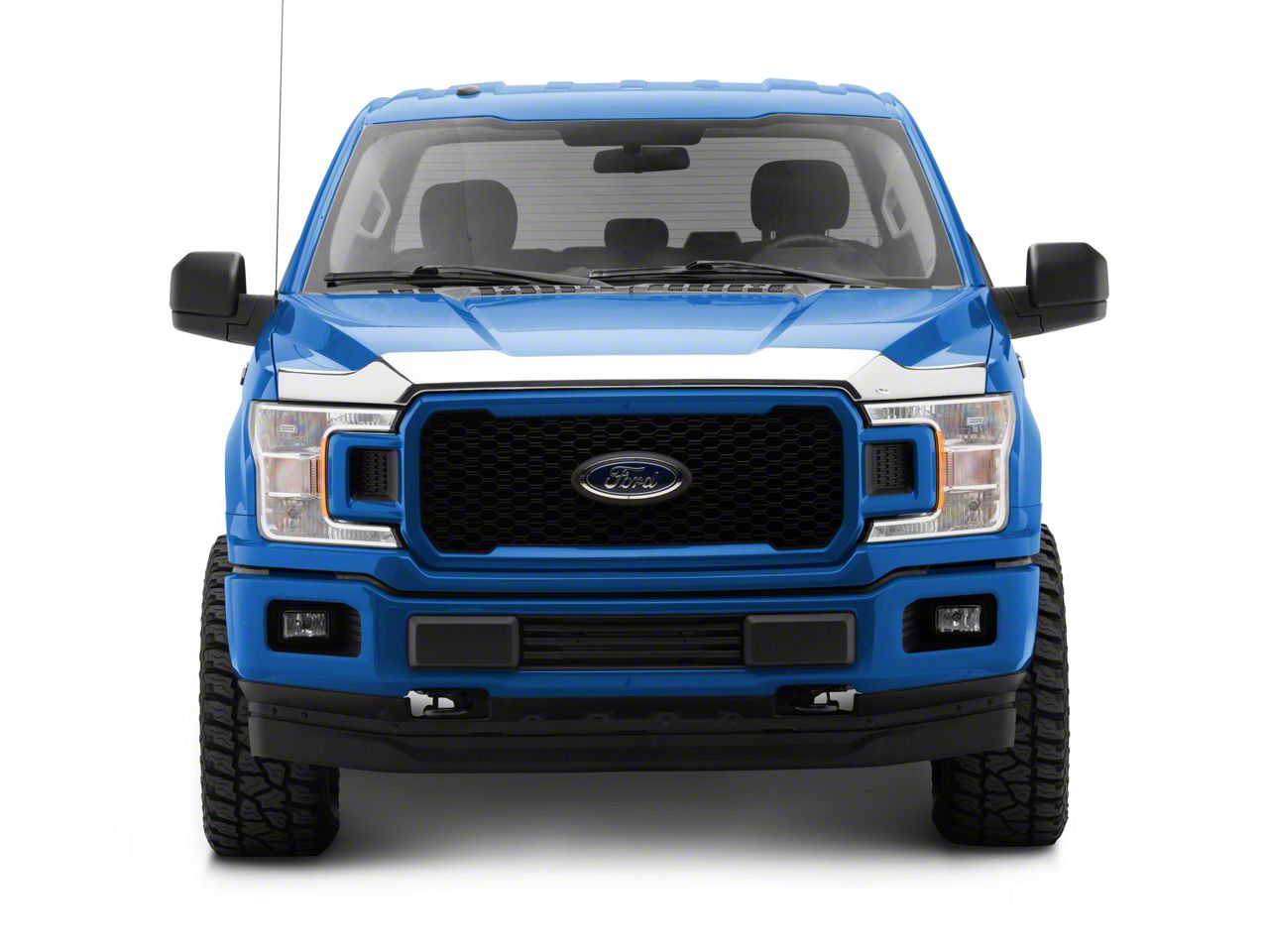 Aeroskin Hood Protector; Matte Black (15-20 F-150, Excluding Raptor