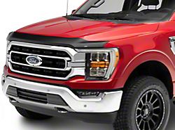 Aeroskin Hood Protector; Matte Black (21-24 F-150, Excluding Raptor & Tremor)