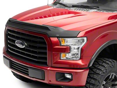 Aeroskin LightShield Hood Protector; Black (15-20 F-150, Excluding Raptor)