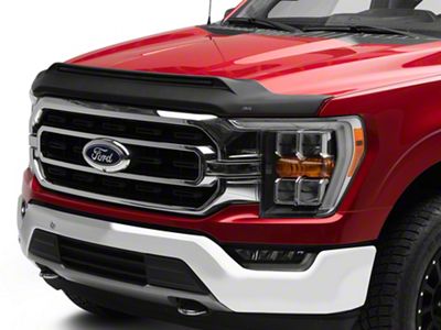 Aeroskin LightShield Hood Protector; Black (21-25 F-150, Excluding Raptor & Tremor)