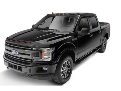 Aeroskin LightShield Pro Hood Protector; Black (15-20 F-150, Excluding Raptor)