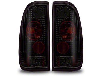 Altezza Tail Lights; Black Housing; Red Smoked Lens (97-03 F-150 Styleside Regular Cab, SuperCab)