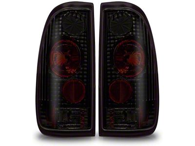 Altezza Tail Lights; Black Housing; Red Smoked Lens (97-03 F-150 Styleside Regular Cab, SuperCab)