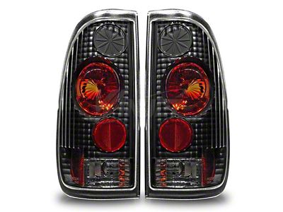 Altezza Tail Lights; Black Housing; Clear Lens (97-03 F-150 Styleside Regular Cab, SuperCab)