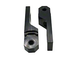 Royal Hooks Aluminum Shackle/Hook Adapters; Black (09-25 F-150)