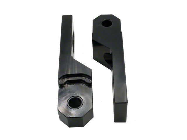 Royal Hooks Aluminum Shackle/Hook Adapters; Black (09-24 F-150)