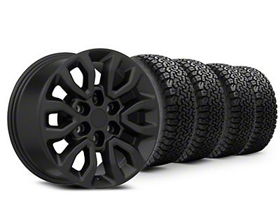 Fuel Wheels F-150 Rebel Matte Black 6-Lug Wheel; 17x9; 1mm Offset 