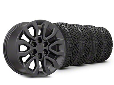 18x9 Raptor Style Wheel & 33in Kenda All-Terrain KLEVER R/T KR601 Tire Package (15-20 F-150)