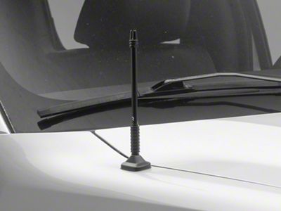 AR-15 Rifle Barrell Antenna; 10-Inch; Black (Universal; Some Adaptation May Be Required)