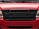 American Modified Armor Upper Replacement Grille with LED Off-Road Lights; Black (04-08 F-150)