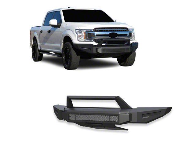 Armour II Heavy Duty Modular Front Bumper with Bull Nose and Skid Plate (18-20 F-150, Excluding Powerstroke & Raptor)