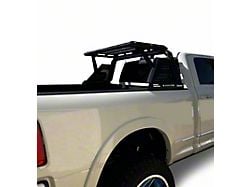 Armour II Roll Bar with Basket; Black (15-25 F-150)