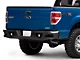 Armour Rear Bumper with LED Lights; Black (06-14 F-150)