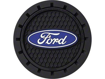 Auto Coasters with Ford Logo (Universal; Some Adaptation May Be Required)