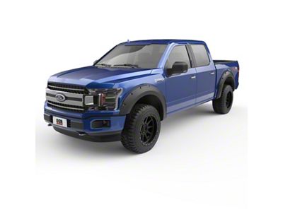 EGR Baseline Bolt Style Fender Flares; Textured Black (18-20 F-150, Excluding Raptor)