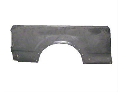 Replacement Bed Panel with Fender Flare Holes; Passenger Side (97-03 F-150 Styleside w/ 6-1/2-Foot Bed)